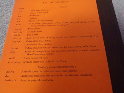 The Nautical Almanac For The Year 1977