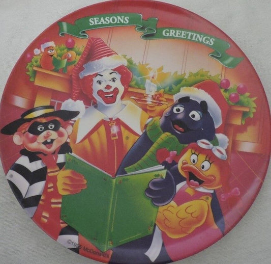 McDonald's Collectible Plates 1995 &1996