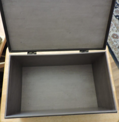 BOB'S BOXES: ANTIQUE KEEPSAKE BOX 12.5X7.75X6 INCHES