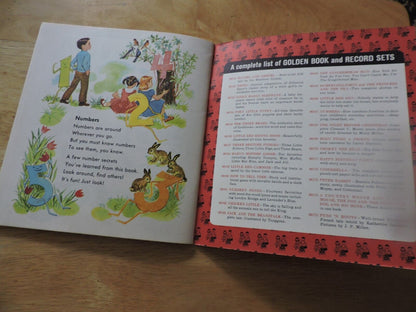 LITTLE GOLDEN BOOK AND A SPECIAL RECORD:  NUMBERS 1955