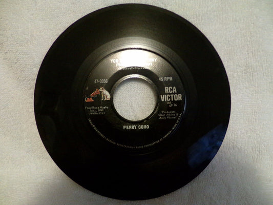 Perry Como Sings: You Made It That Way & What Love is Made of Vinyl Record 45RPM