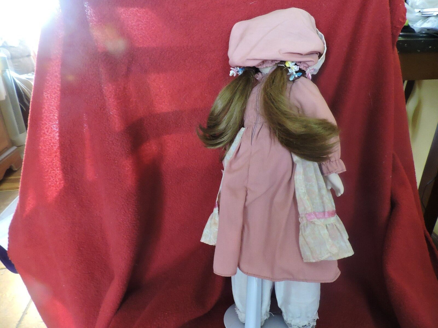 BRINN PORCELAIN DOLL--15 INCHES TALL--1986