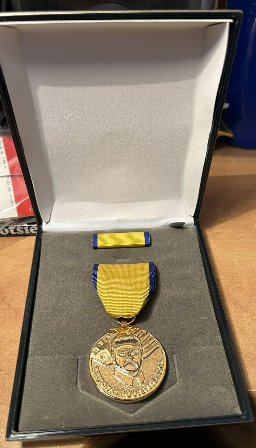 USNSCC/ NLCC - Theodore Roosevelt Medal Set (Medal and Ribbon)