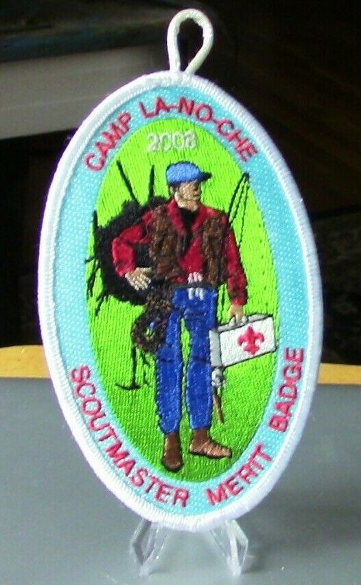 BSA: Camp LA-NO-CHE 2008 Scoutmaster Merit Badge, CFC Button Patch