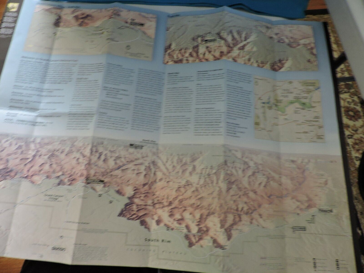MAP OF THE GRAND CANYON  2005