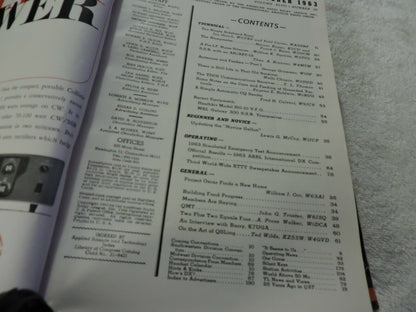 QST AMATEUR RADIO MAGAZINE OCTOBER  1963