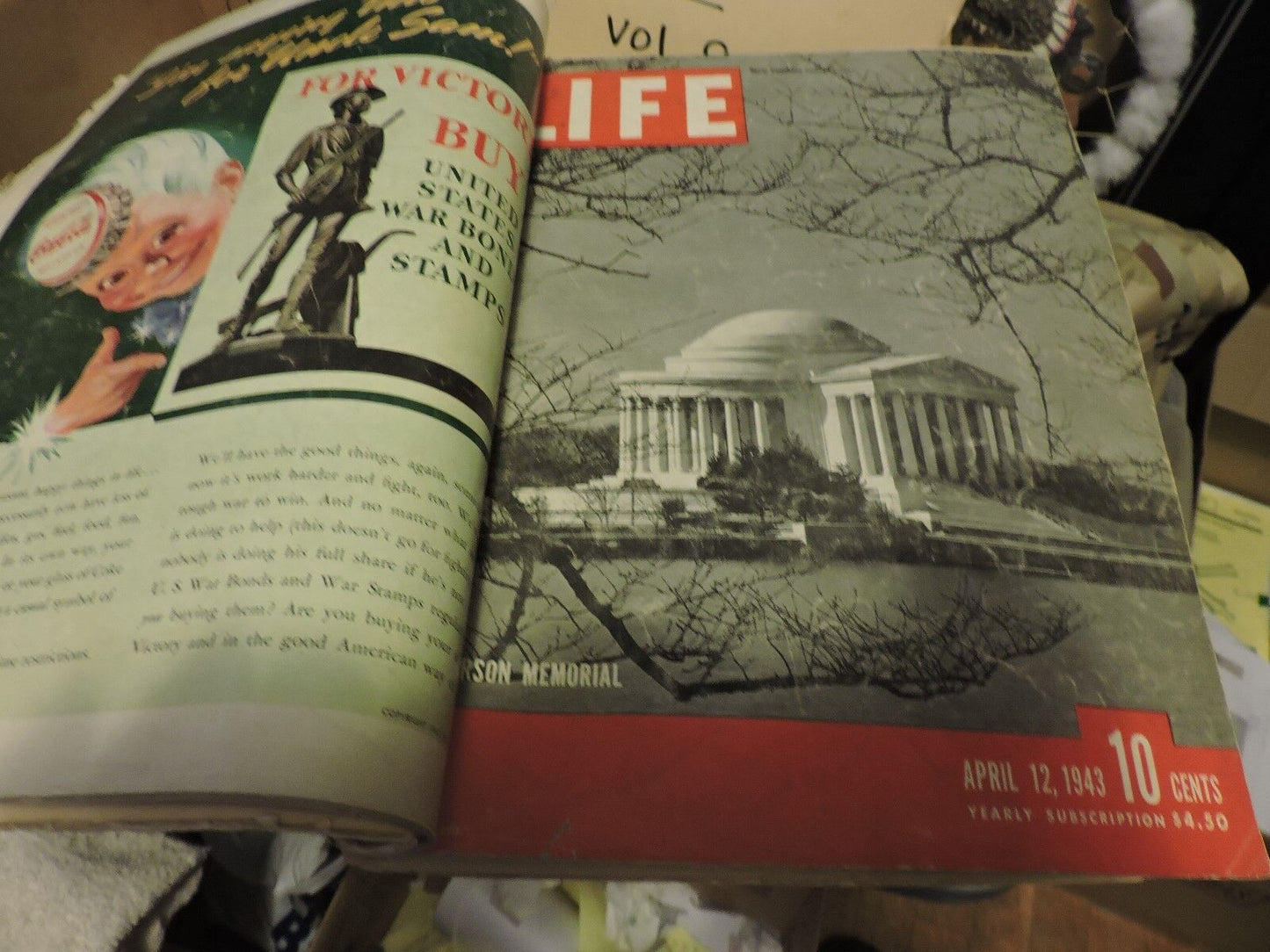 Life Magazine: April 5, 12, 19, 26 1943 Editions
