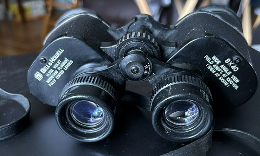 Bell and Howell Ultraviolet Fully Coated Lenses Binoculars 8 x 40 Wide Angle