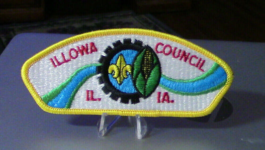 BSA Council Patch: Illowa Council, Iowa/Illinois Patch