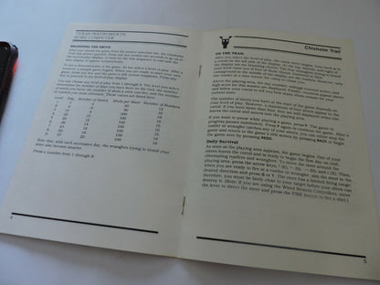 TEXAS INSTRUMENTS HOME COMPUTER: CHISHOLM TRAIL 1982