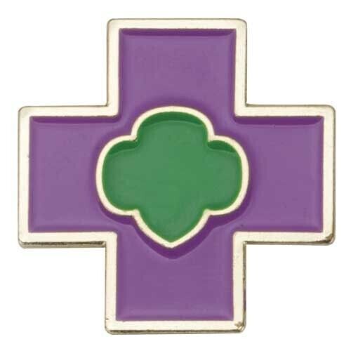 Girl Scout: Junior Safety Award Pin