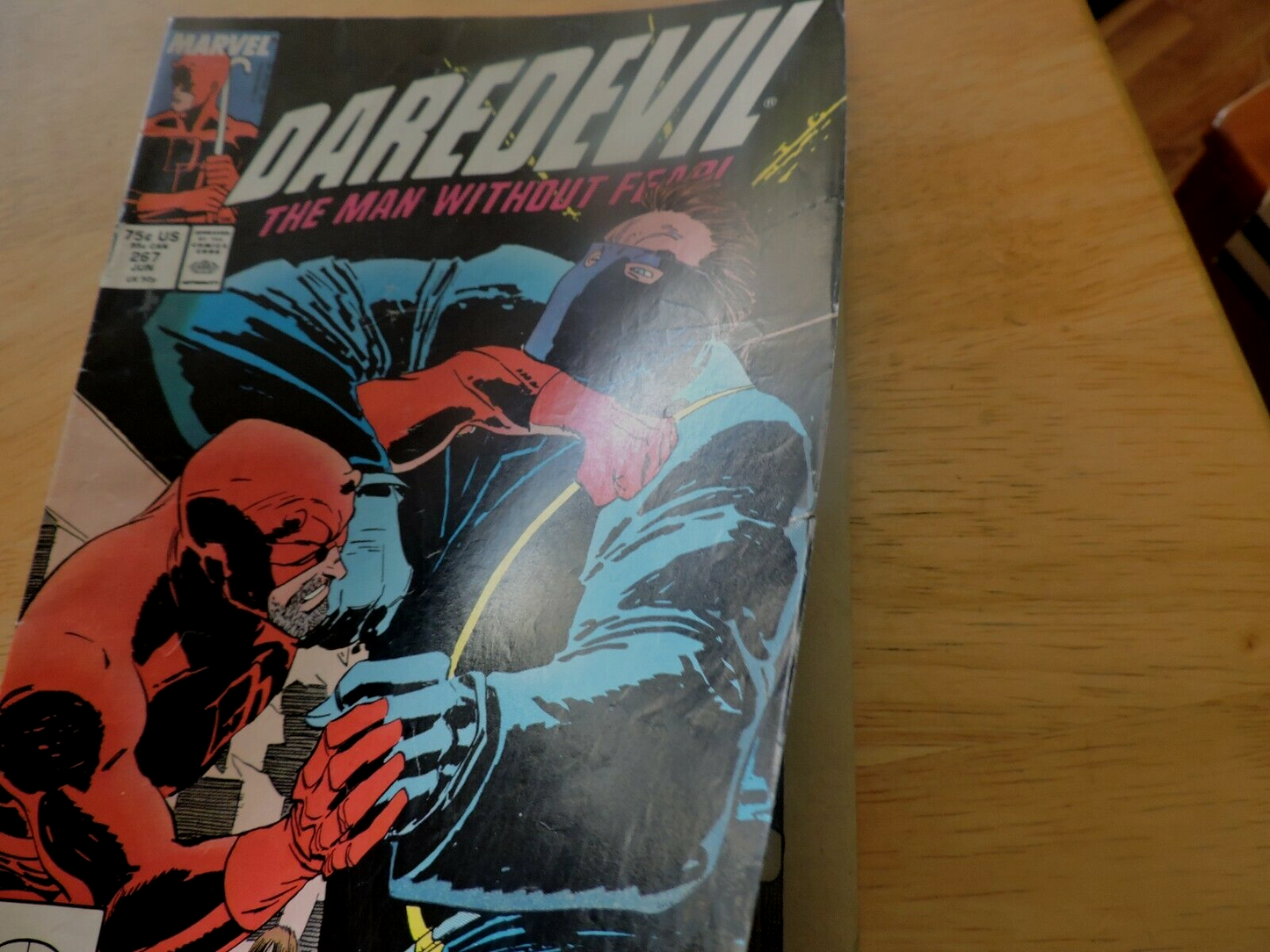 : DAREDEVIL THE MAN WITHOUT FEAR JUNE 1989  #267