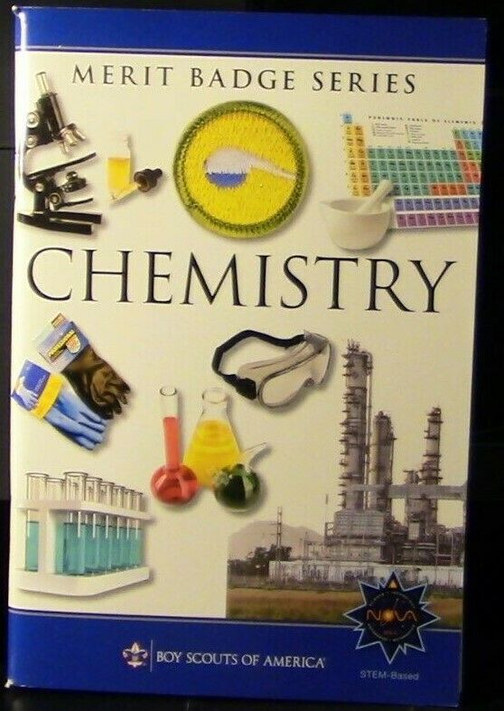 BSA-Merit Badge Series "Chemistry" Current Printing
