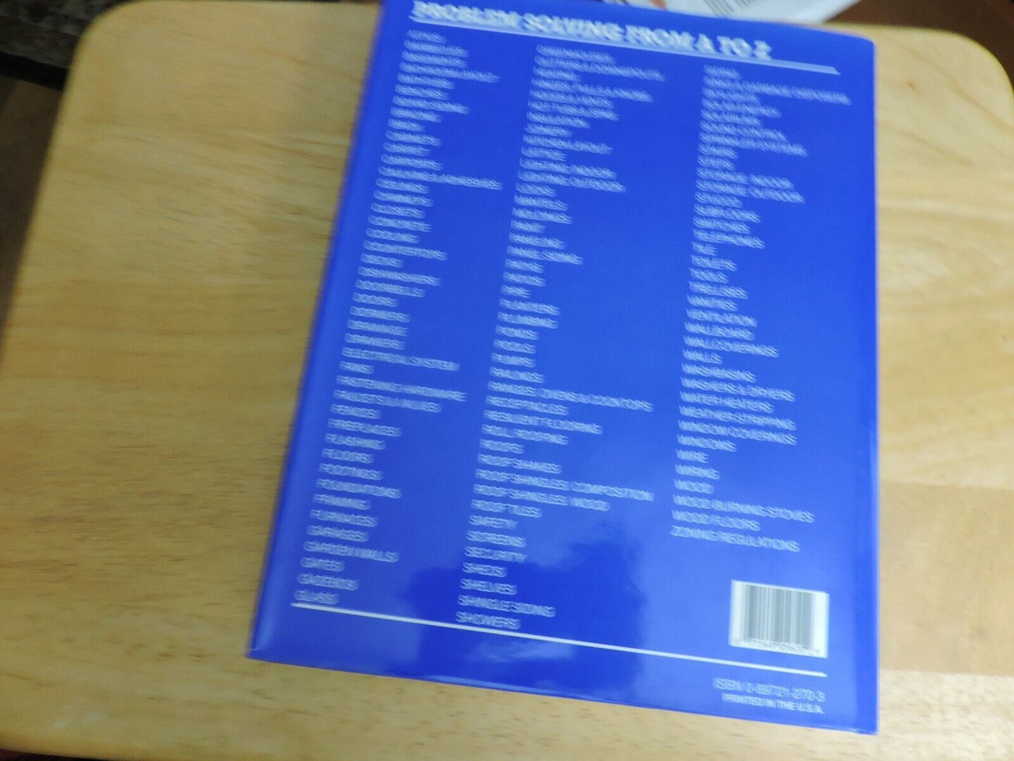 ORTHO'S HOME IMPROVEMENT ENCYCLOPEDIA  1994 PROBLEM SOLVING FROM A TO Z