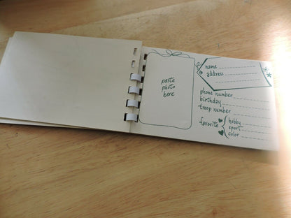 GIRL SCOUTS OF AMERICA, FRIENDSHIP BOOK
