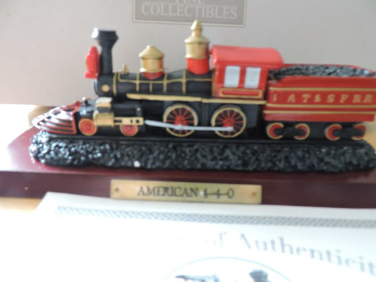AVON FINE COLLECTIBLE--AMERICAN 4-4-0  LOCOMOTIVE  AND COAL CAR