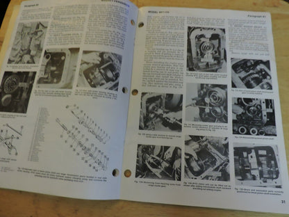 MASSEY-FERGUSON SHOP MANUAL: MODELS MF1150 MANUAL NO MF-30: 1974