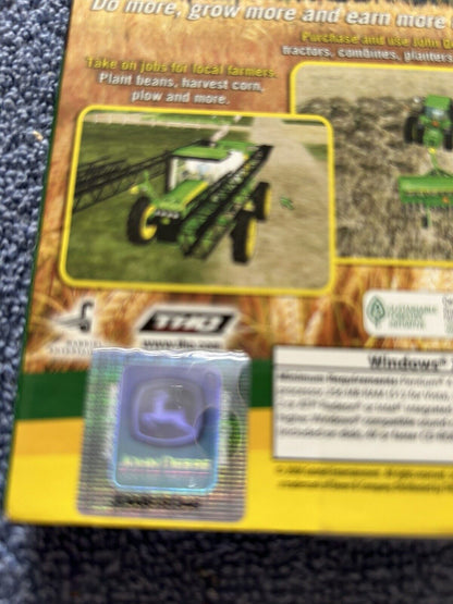 DRIVE GREE: FARM THE HEARTLAND WITH GENUINE JOHN DEERE! PC CD-ROM 2008