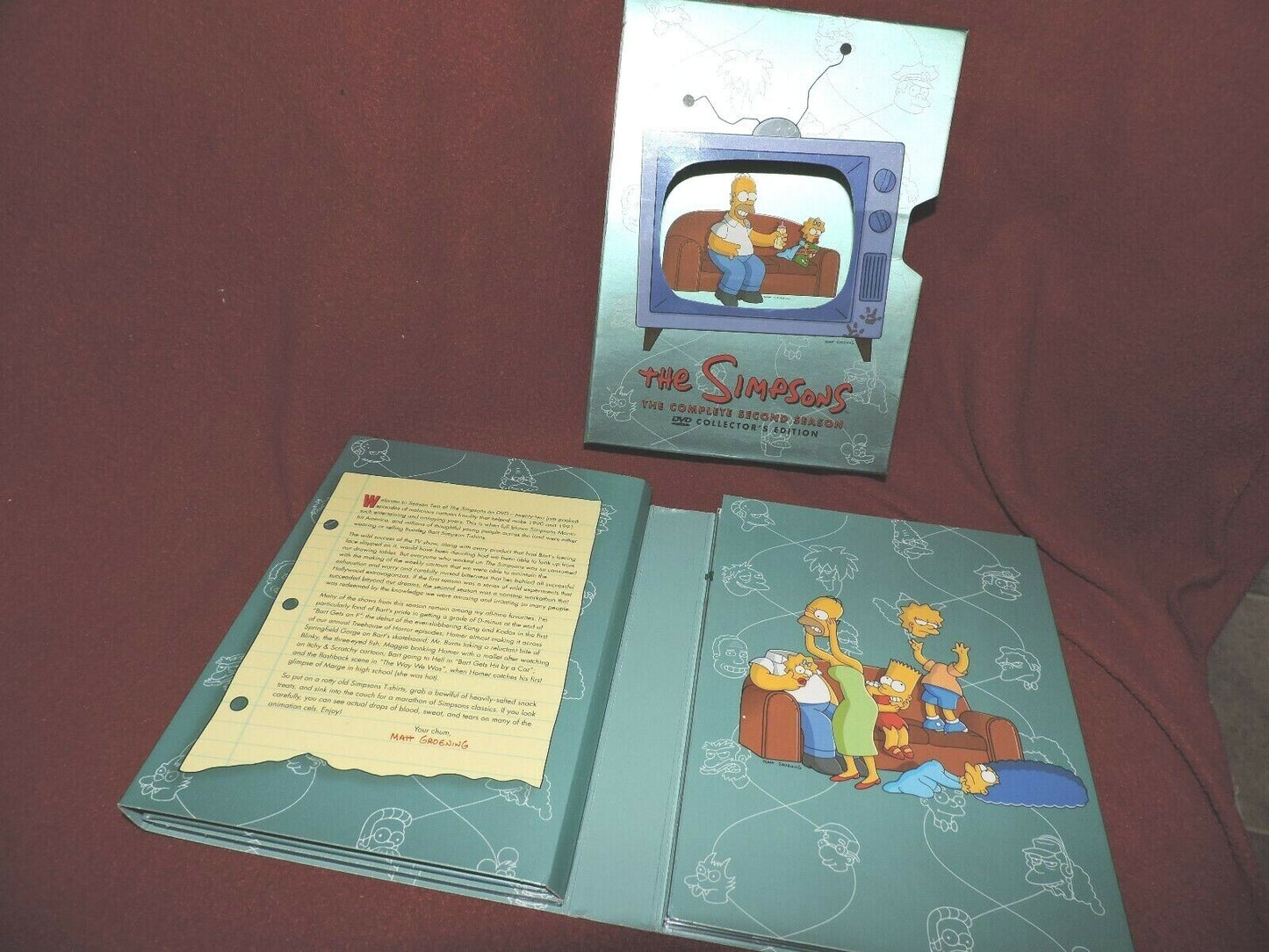 The Simpsons - The Complete Second Season (DVD, 2002, 4-Disc Set)