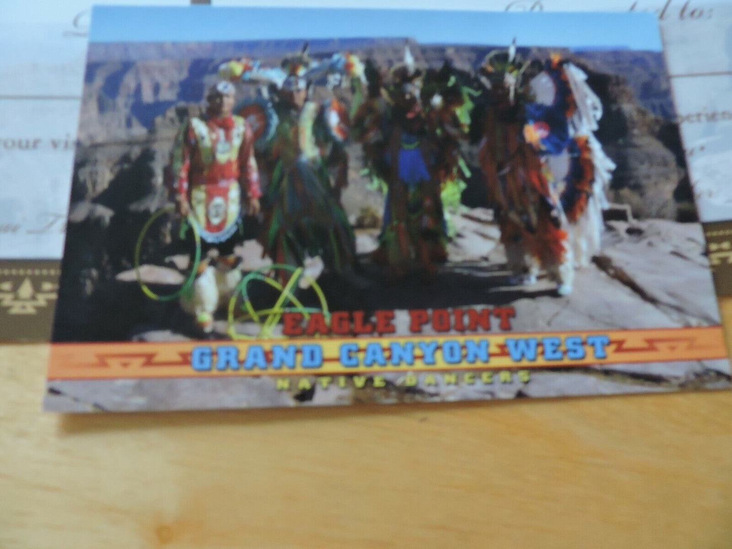 GRAND CANYON WEST-EXPERIENCE THE HUALAPAI LEGACY-guide and map-postcard-and more