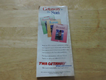 TWA Worldwide Timetable Effective March 2, 1994