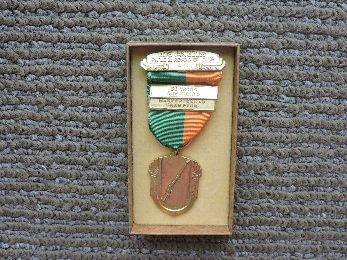 Los Angeles Rifle & Revolver Club: 50 Yd Master Class Champion 1951