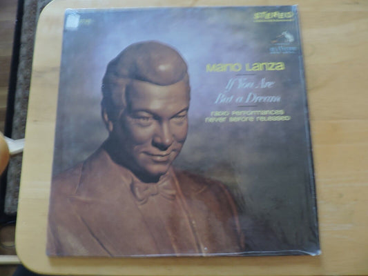 Mario Lanza If You Are But A Dream Vinyl Album