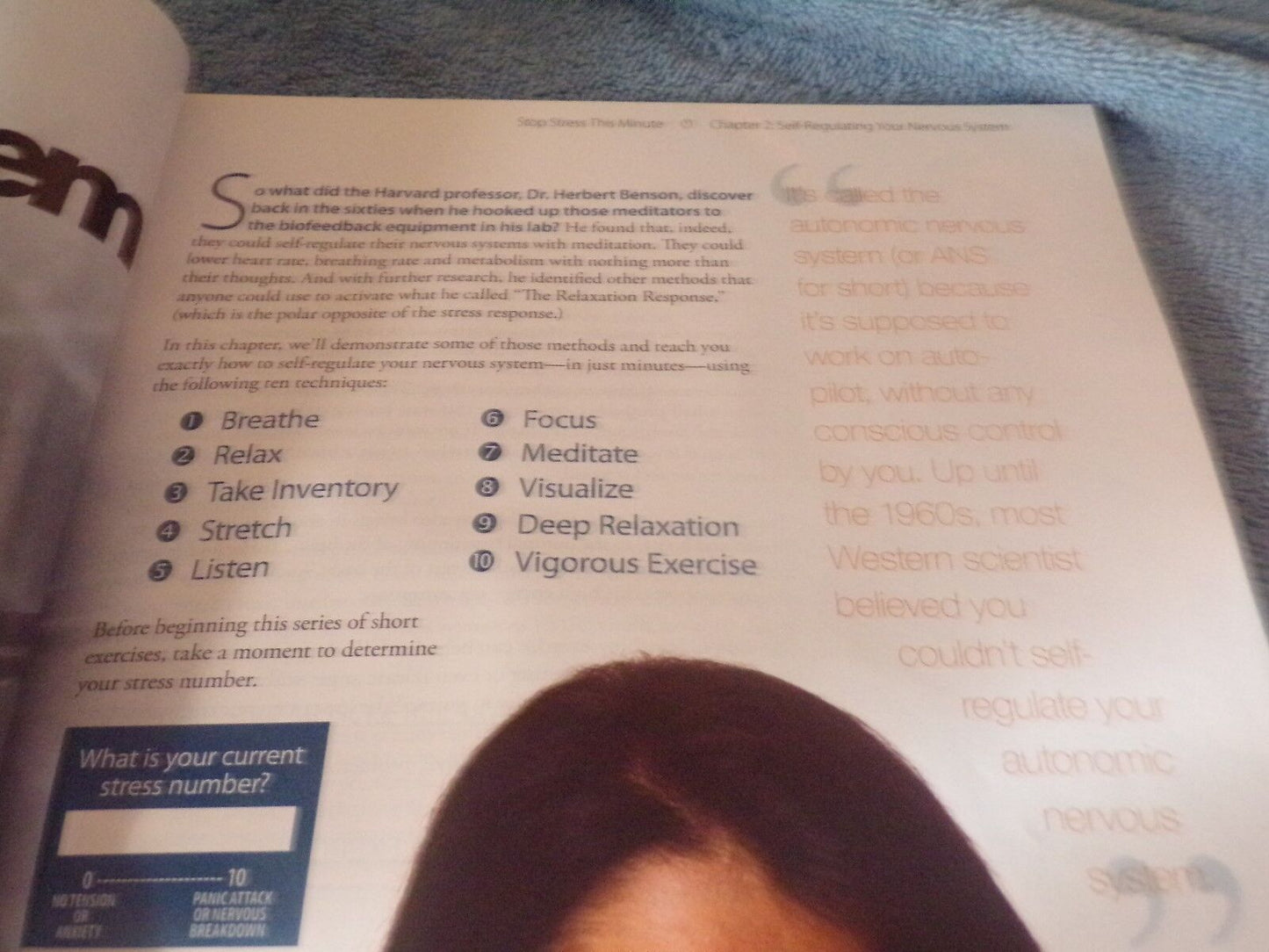 Stop Stress This Minute by the Wellness Council of America