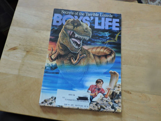 BOYS' LIFE MAGAZINE: JUNE 1989 SECRETS OF THE TERIBLE LIZARDS