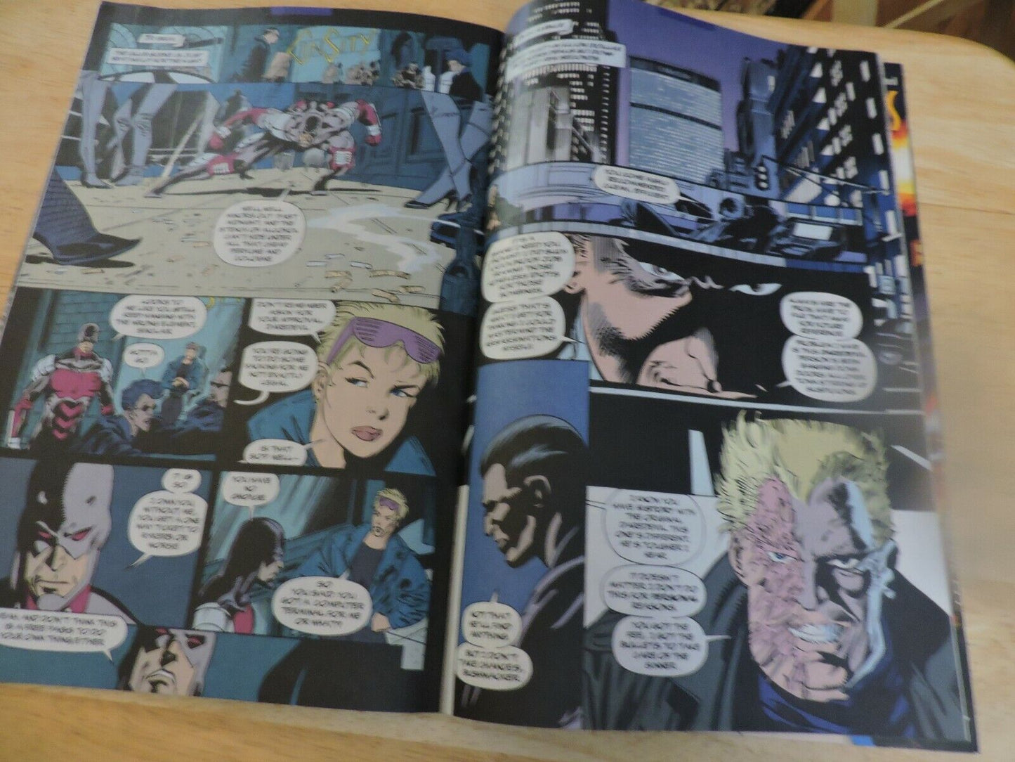 DAREDEVIL   "HUMANITYS FATHOM  PART 2 OF 5"   #334 UNGRADED
