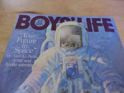 BOYS' LIFE MAGAZINE--OCTOBER 1987--"YOUR FUTURE IN SPACE"