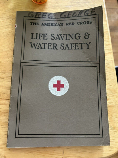 AMERICAN RED CROSS LIFE SAVING & WATER SAFET  1967