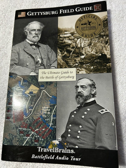 GETTYSBURG FIELD GUIDE  TRAVEL BRAINS BATTLEFIELD AUDIO TOUR  2000
