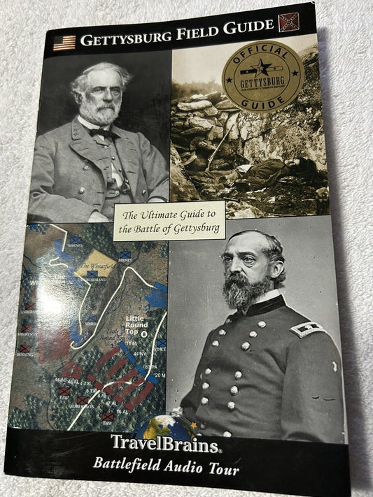 GETTYSBURG FIELD GUIDE  TRAVEL BRAINS BATTLEFIELD AUDIO TOUR  2000
