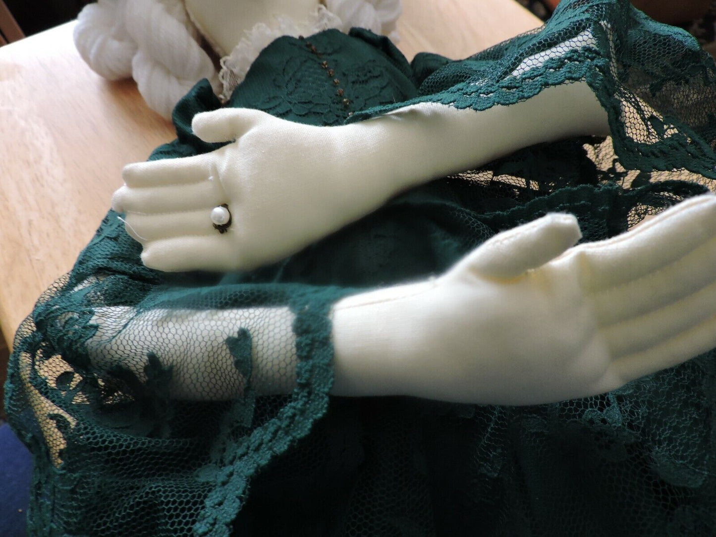 HAND MADE CLOTH DOLL  31 INCHES  OOAK