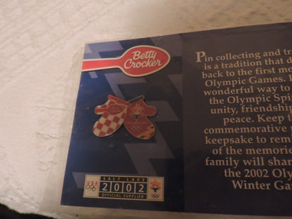 Betty Crocker Collectable Pin: 2002 Olympic Games Collectable