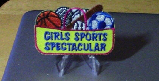 Girl Scout Patch: Girls Sports Spectacular Patch