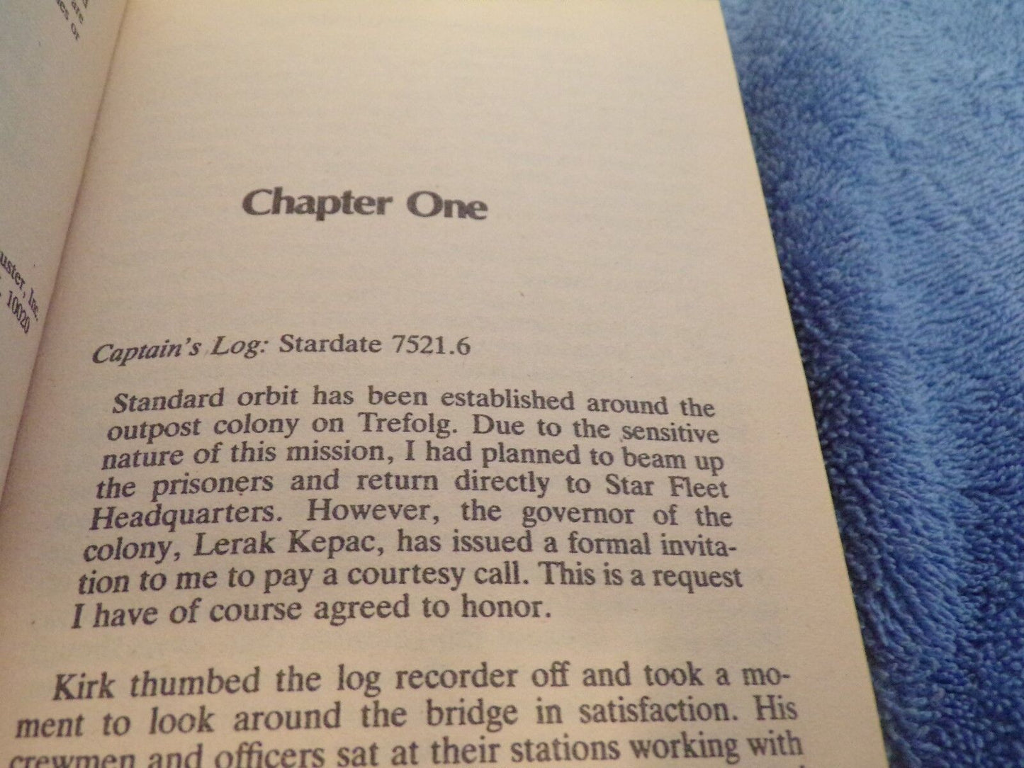 Star Trek: The Trellisane Confrontation by David Dvorkin (1984)