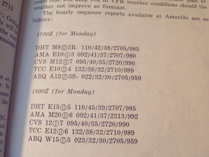 Typical Cross-Country Written Examinations for the Private Pilot Rating