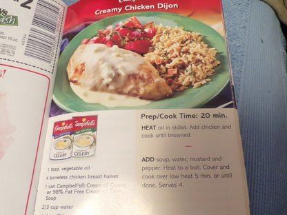 Campbell's Easy Meal Ideas Cookbook