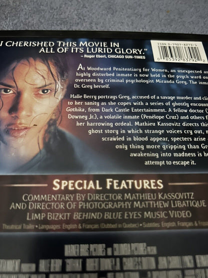 GOTHIKA:  HALLE BERRY, ROBERT DOWNEY JR, PENELOPE CRUZ