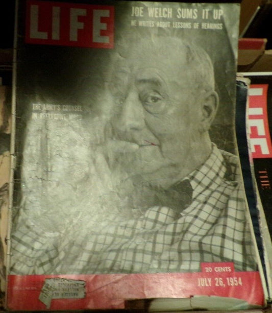 Life Magazine, July, 1954 Printing,  Features: The Army's Council