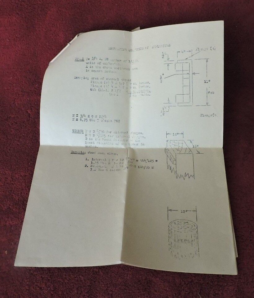 WWII (1942) Military Training Documents: Patrolling & Orienteering, Etc.