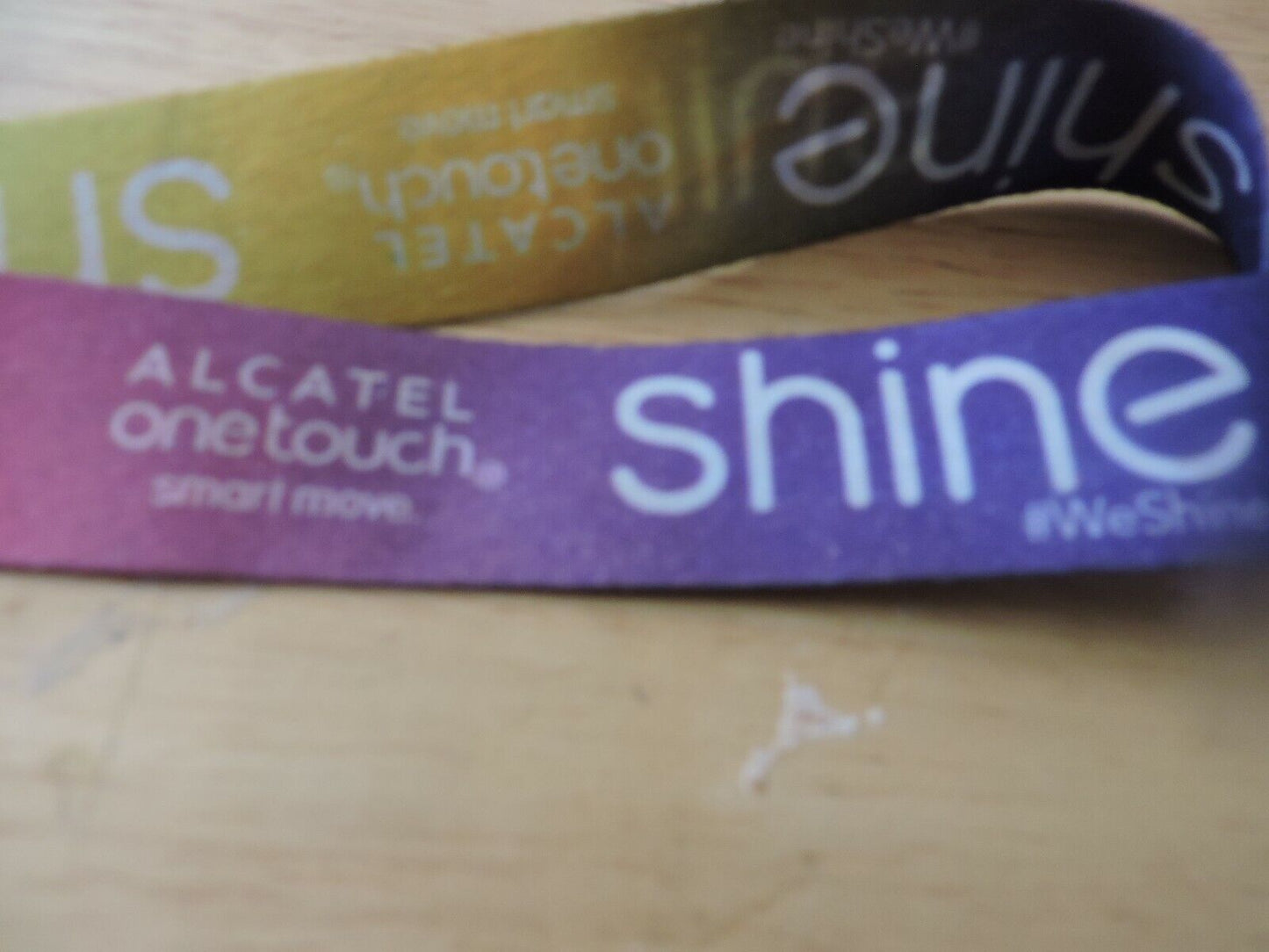HE COLOR RUN 2015   2.5 INCHES " ALCATEL ONE TOUCH /SHINE RIBBON"