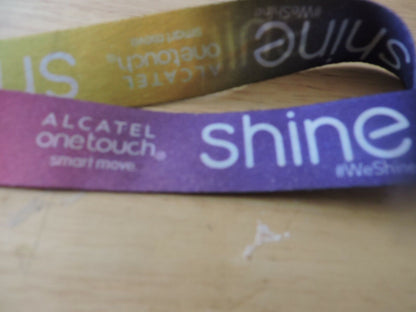 HE COLOR RUN 2015   2.5 INCHES " ALCATEL ONE TOUCH /SHINE RIBBON"