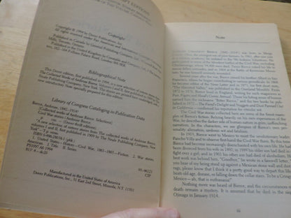 CIVIL WAR STORIES BY AMBROSE BIERCE  1994