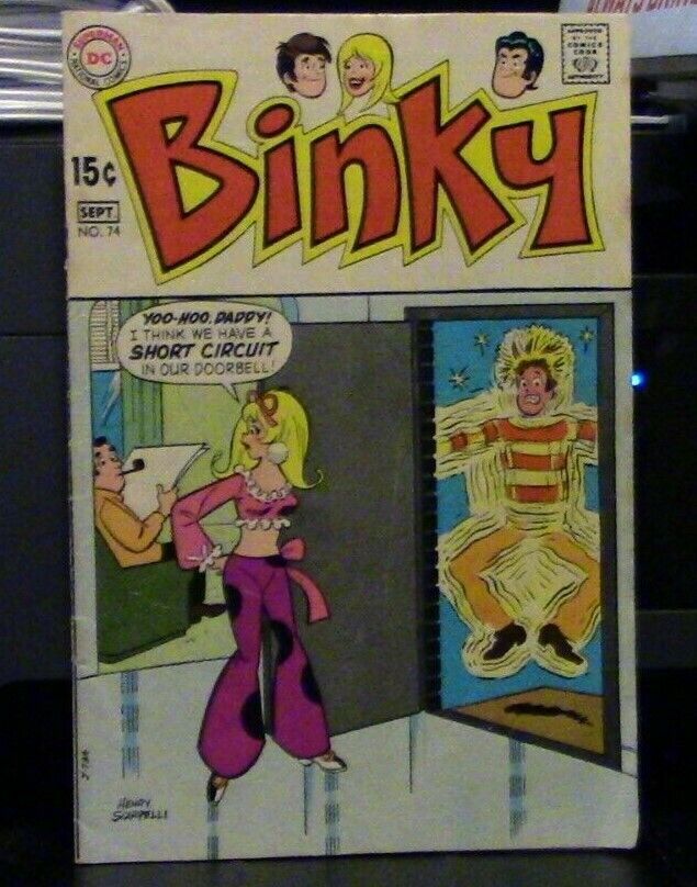 Binky Comic Book , # 74, Published: 1970