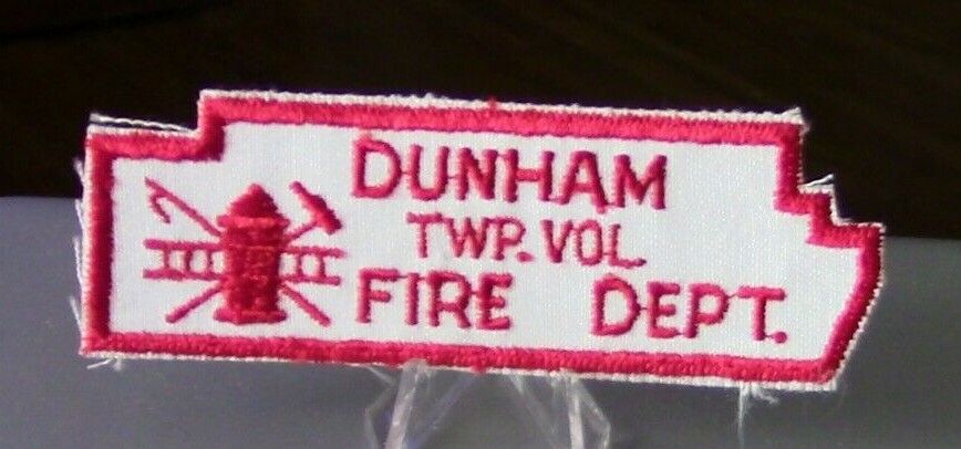 Fire Patch: Dunham Twp. Volunteer Fire Department Patch