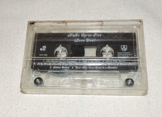 KeBo Cyrus Live (Love You) Cassette Tape