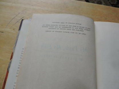 1953  My Pride, My Folly by Suzanne Butler